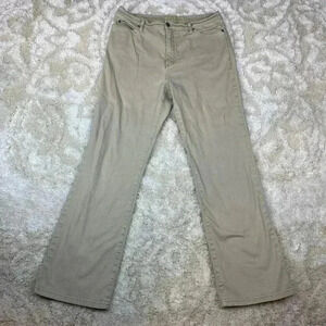 Women's‎ Bestow UM Khaki Tan Jeans Size 14 Straight Bootcut